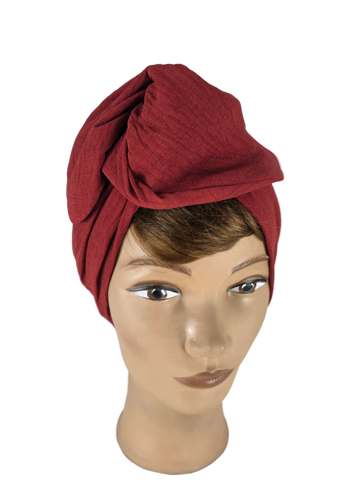 Turban Femme - BETTY - à tige malléable - Tissus divers
