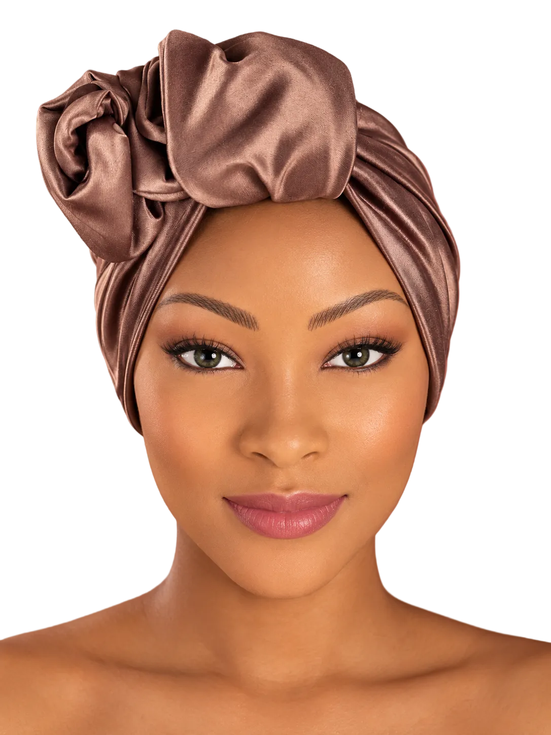 Turban - BETTY - à tige flexible - en Polycoton