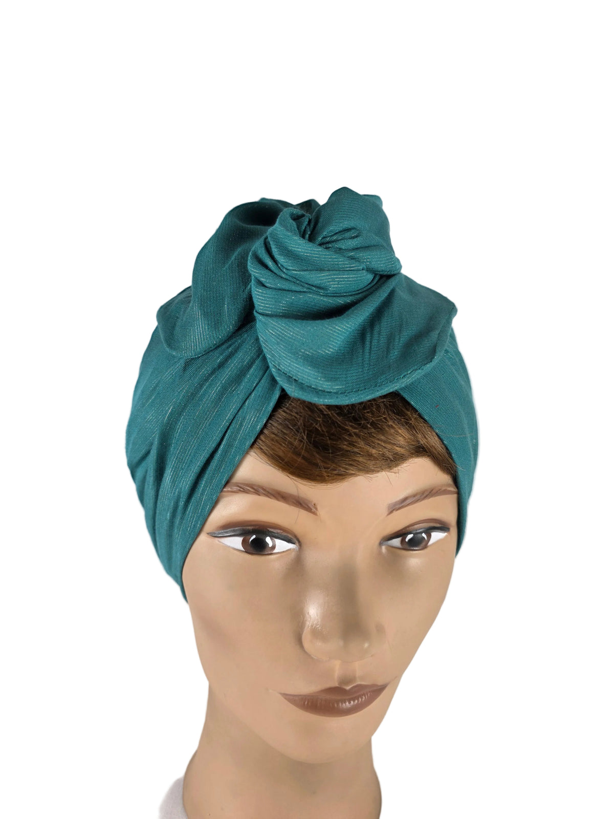 Turban - BETTY - à tige flexible - Voile coton
