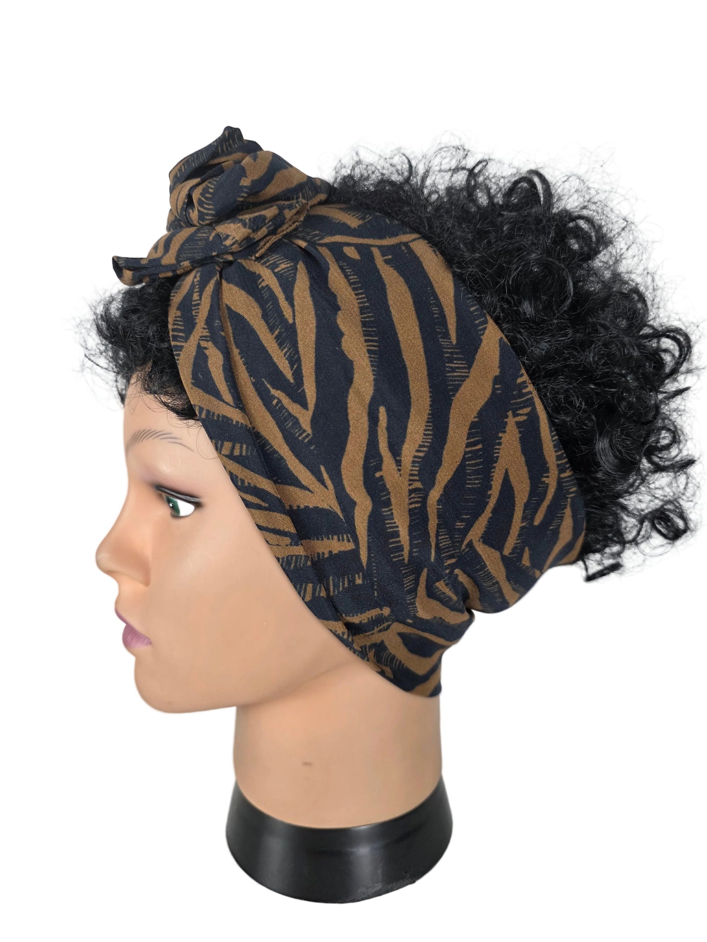 Bandeau - DORIANE - à tige flexible - Tissu coton