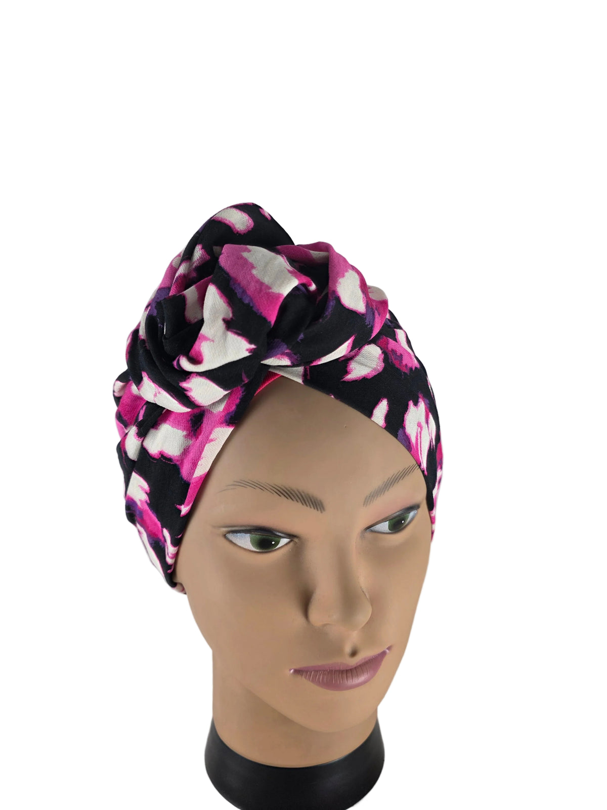 Turban - BETTY - à tige flexible - Série Rose