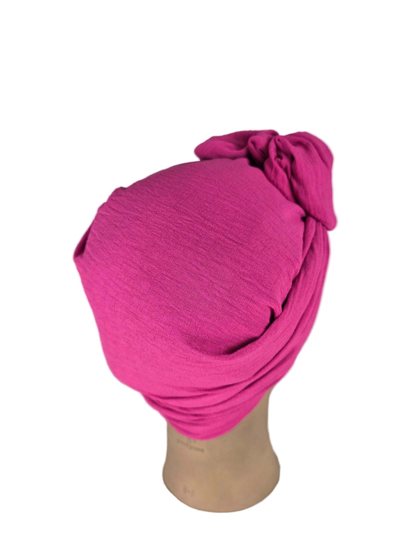 Turban Femme - BETTY - à tige malléable - Tissus divers