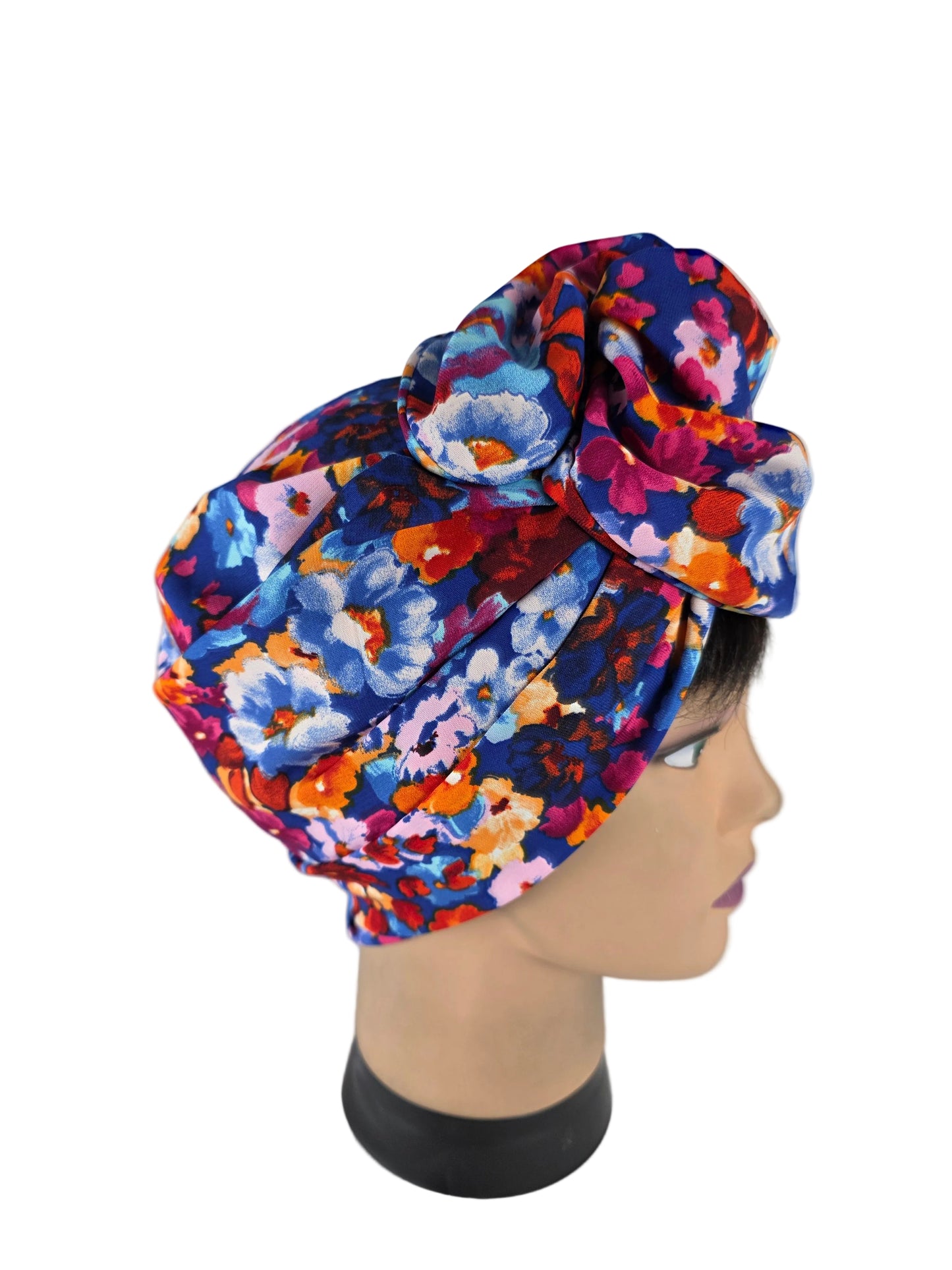 Turban Femme - BETTY - à tige malléable - Tissu Coton - Viscose