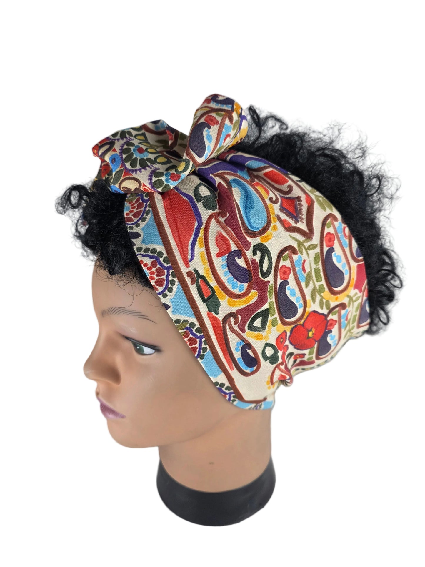Turban OU Bandeau - avec tige métallique