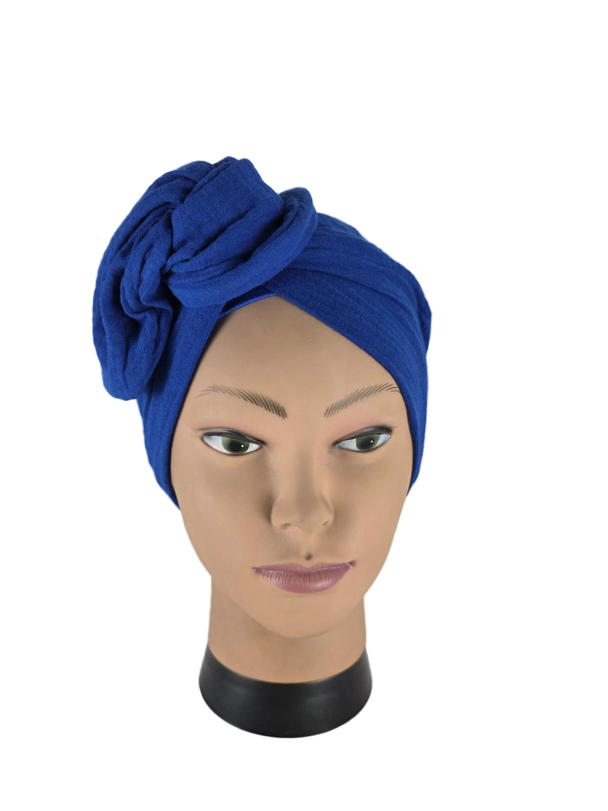 Turban Femme - BETTY - à tige flexible - Série gaze coton
